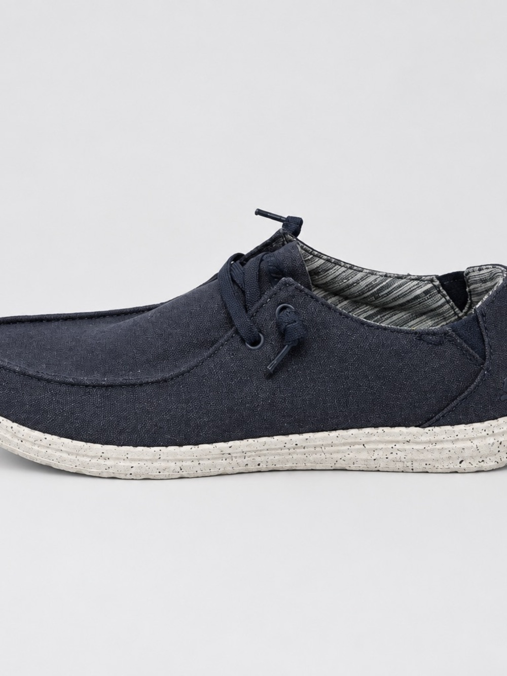 Skechers Men’s 8 GoGo Mat Arch Shoes Canvas Relax Fit Air Cooled Loafer